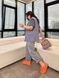 Женский костюм брюки и пиджак-жилет цвет серый р.48/50 452414 452414 фото 3
